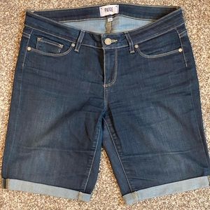 Paige denim shorts size 30